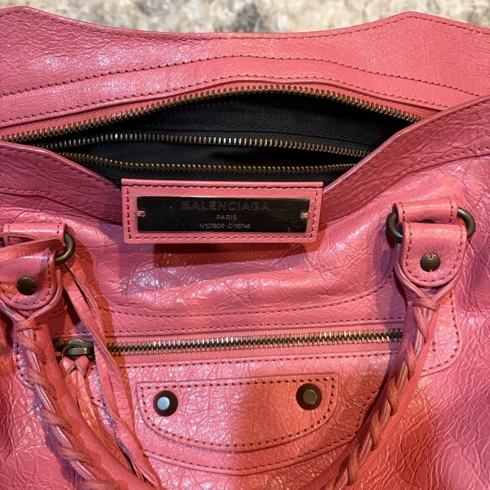 Pink Balenciaga City Bag - Picture 3 of 6
